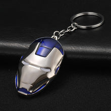 Load image into Gallery viewer, 2019 Marvel The Avengers Keychain Thor's Hammer Thanos Gauntlet Captain America Shield Hulk Batman Mask Key Ring Wholesale