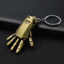 Load image into Gallery viewer, 2019 Marvel The Avengers Keychain Thor's Hammer Thanos Gauntlet Captain America Shield Hulk Batman Mask Key Ring Wholesale