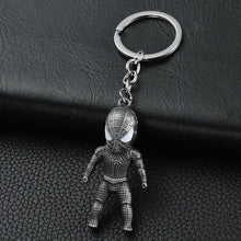 Load image into Gallery viewer, 2019 Marvel The Avengers Keychain Thor's Hammer Thanos Gauntlet Captain America Shield Hulk Batman Mask Key Ring Wholesale