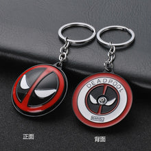 Load image into Gallery viewer, 2019 Marvel The Avengers Keychain Thor's Hammer Thanos Gauntlet Captain America Shield Hulk Batman Mask Key Ring Wholesale