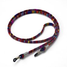 Load image into Gallery viewer, 5mm Wide Eyeglass Sunglasses Cord Strap Ethnic Style Cotton Eyewear Lanyard Glasses Neck Strap String Rope Band Eyewear Cord
