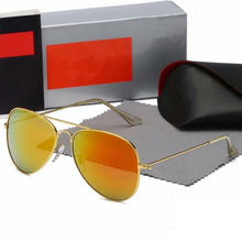 Load image into Gallery viewer, 2020 High Quality Aviation Sunglasses Women Brand Designer Pilot Sunglass Women Female Men Sun Glasses For Women Mirror Sunglass
