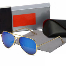 Load image into Gallery viewer, 2020 High Quality Aviation Sunglasses Women Brand Designer Pilot Sunglass Women Female Men Sun Glasses For Women Mirror Sunglass
