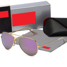 Load image into Gallery viewer, 2020 High Quality Aviation Sunglasses Women Brand Designer Pilot Sunglass Women Female Men Sun Glasses For Women Mirror Sunglass
