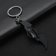 Load image into Gallery viewer, 2019 Marvel The Avengers Keychain Thor's Hammer Thanos Gauntlet Captain America Shield Hulk Batman Mask Key Ring Wholesale
