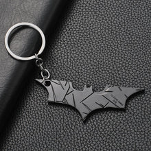 Load image into Gallery viewer, 2019 Marvel The Avengers Keychain Thor's Hammer Thanos Gauntlet Captain America Shield Hulk Batman Mask Key Ring Wholesale
