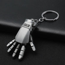 Load image into Gallery viewer, 2019 Marvel The Avengers Keychain Thor's Hammer Thanos Gauntlet Captain America Shield Hulk Batman Mask Key Ring Wholesale
