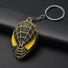 Load image into Gallery viewer, 2019 Marvel The Avengers Keychain Thor's Hammer Thanos Gauntlet Captain America Shield Hulk Batman Mask Key Ring Wholesale
