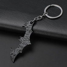 Load image into Gallery viewer, 2019 Marvel The Avengers Keychain Thor's Hammer Thanos Gauntlet Captain America Shield Hulk Batman Mask Key Ring Wholesale
