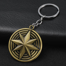 Load image into Gallery viewer, 2019 Marvel The Avengers Keychain Thor's Hammer Thanos Gauntlet Captain America Shield Hulk Batman Mask Key Ring Wholesale
