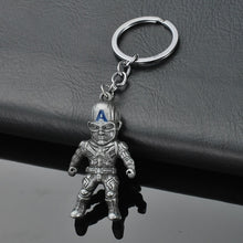 Load image into Gallery viewer, 2019 Marvel The Avengers Keychain Thor's Hammer Thanos Gauntlet Captain America Shield Hulk Batman Mask Key Ring Wholesale
