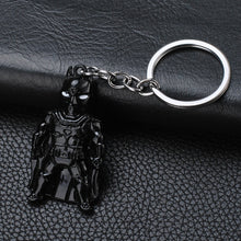 Load image into Gallery viewer, 2019 Marvel The Avengers Keychain Thor's Hammer Thanos Gauntlet Captain America Shield Hulk Batman Mask Key Ring Wholesale
