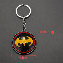 Load image into Gallery viewer, 2019 Marvel The Avengers Keychain Thor's Hammer Thanos Gauntlet Captain America Shield Hulk Batman Mask Key Ring Wholesale
